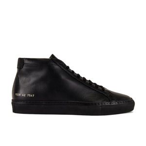 Common Projects Black High Top (Sz 11, Euro 44)